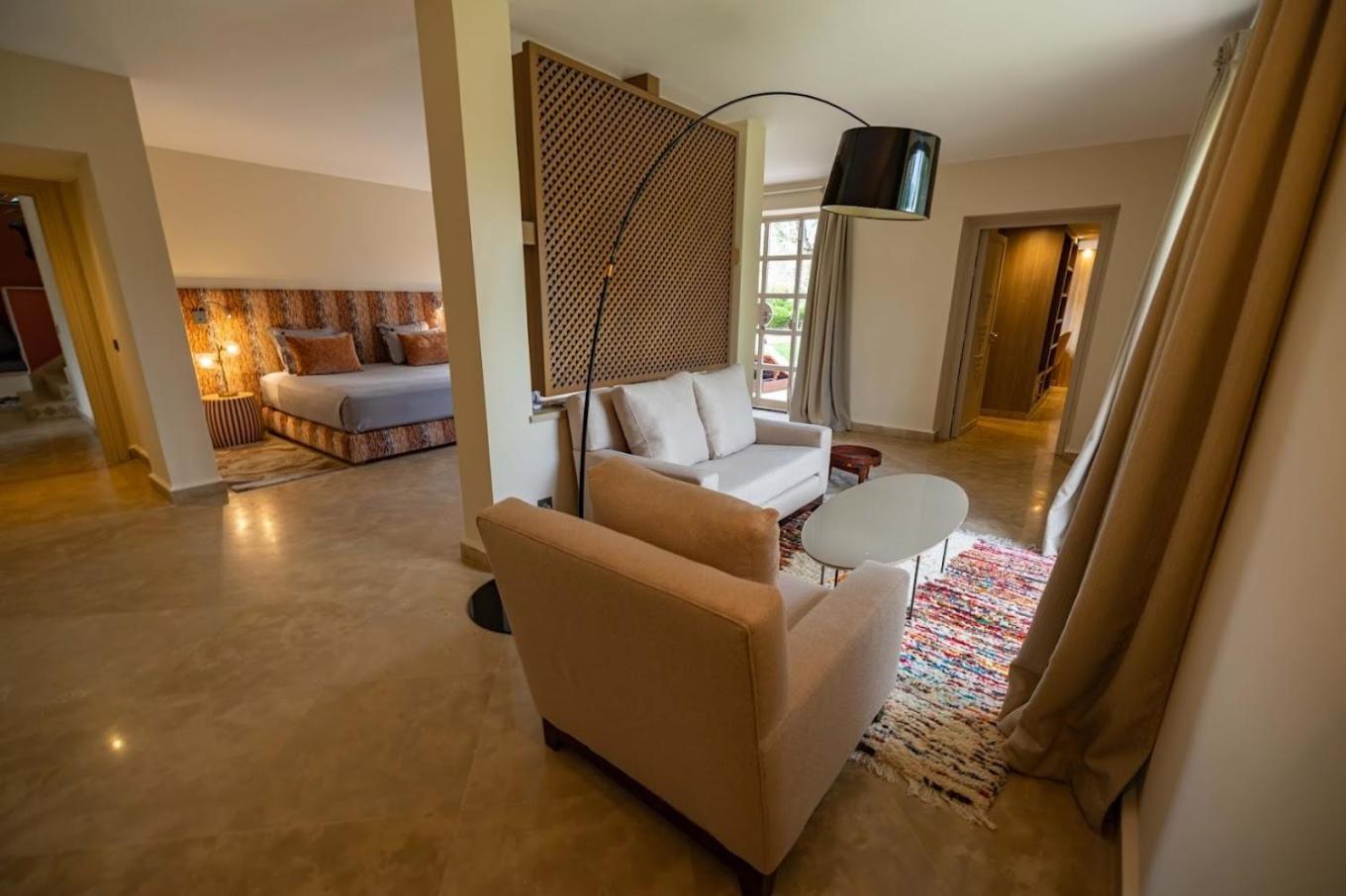 Villa Sahar Palmeraie Avec Piscine Chauffee ! Marrakesh Esterno foto